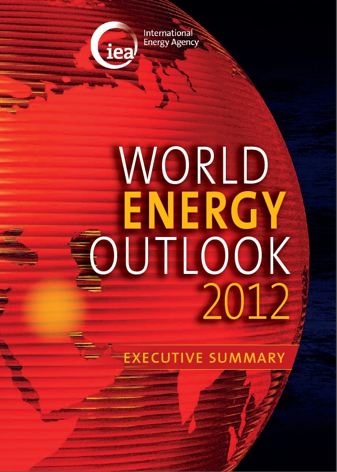 Энергия 2012 года. IEA. WEO 2012.