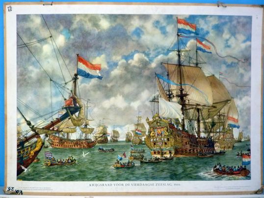 Krijgsraad-voor-de-vierdaagse-zeeslag-1666